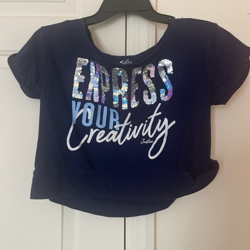 Justice Crop Top